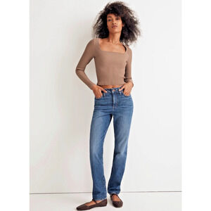 Madewell The Perfect Vintage Jean Decatur Wash Medium Blue Women's Sz 26 Denim